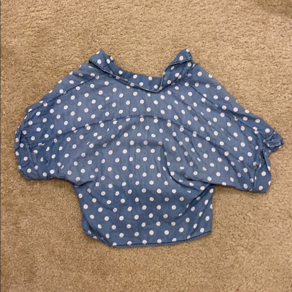 tie crop top - Picture 2 of 2